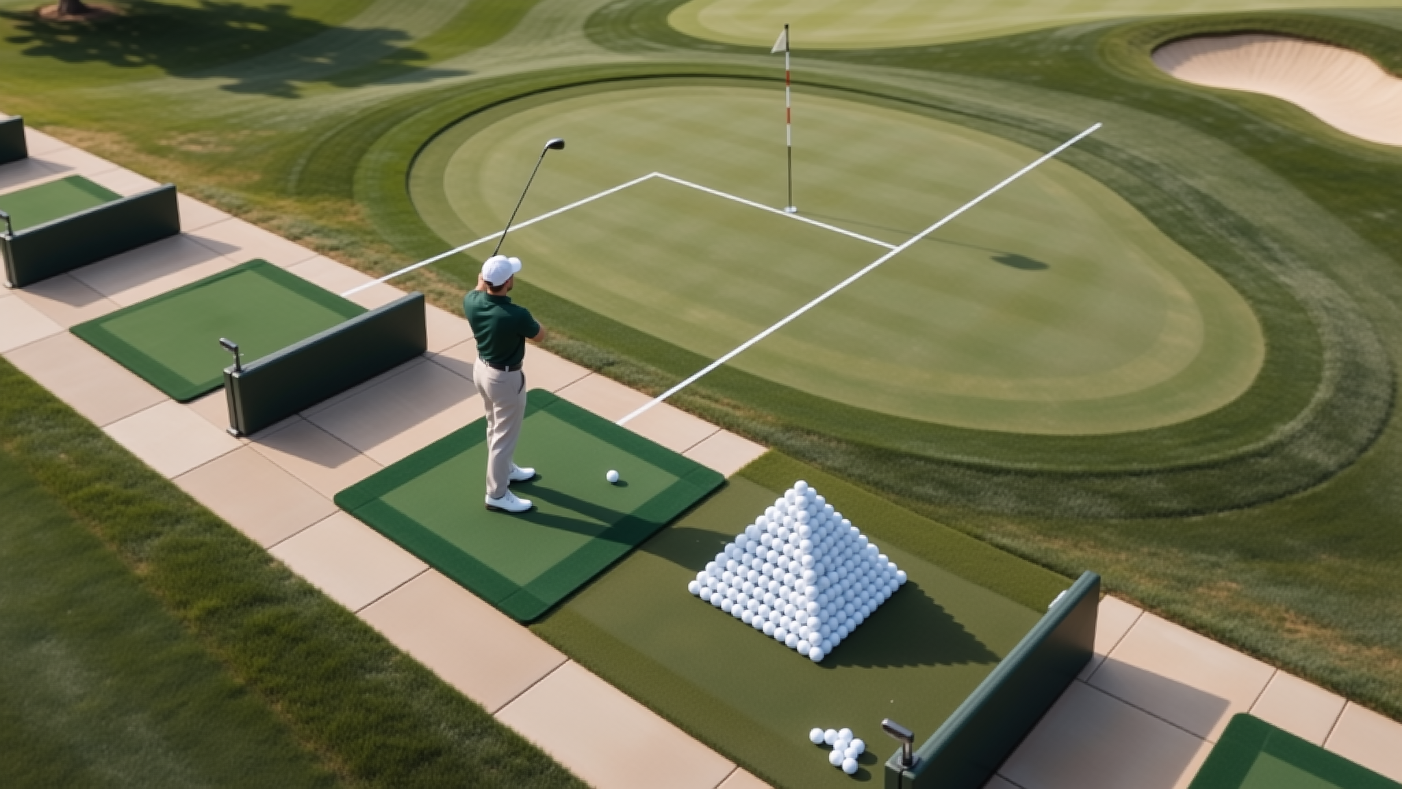 Practice session on the course